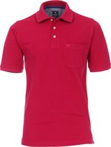 Redmond regular fit poloshirt - donkerroze -  Maat: L