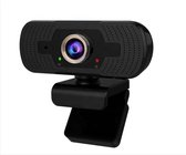 Webcam voor PC met USB en Microfoon - Full HD 1080P - Geschikt voor Windows en Mac - Zwart