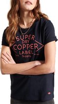 Superdry Superdry Workwear Graphic T-shirt - Vrouwen - navy