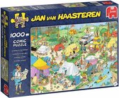Jumbo Puzzel Jan Van Haasteren Kamperen in het Bos 1000 Stukjes