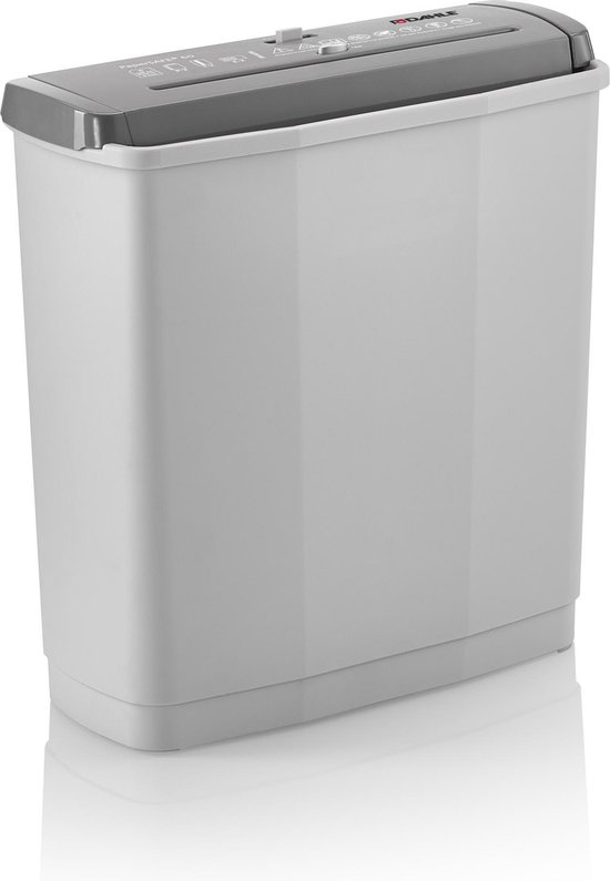 Dahle® PaperSAFE 60 - Papiervernietiger - P2 - Stroke 6mm - 6 vel 80 gr - Auto start stop - 11 liter opvangbak - Creditcards