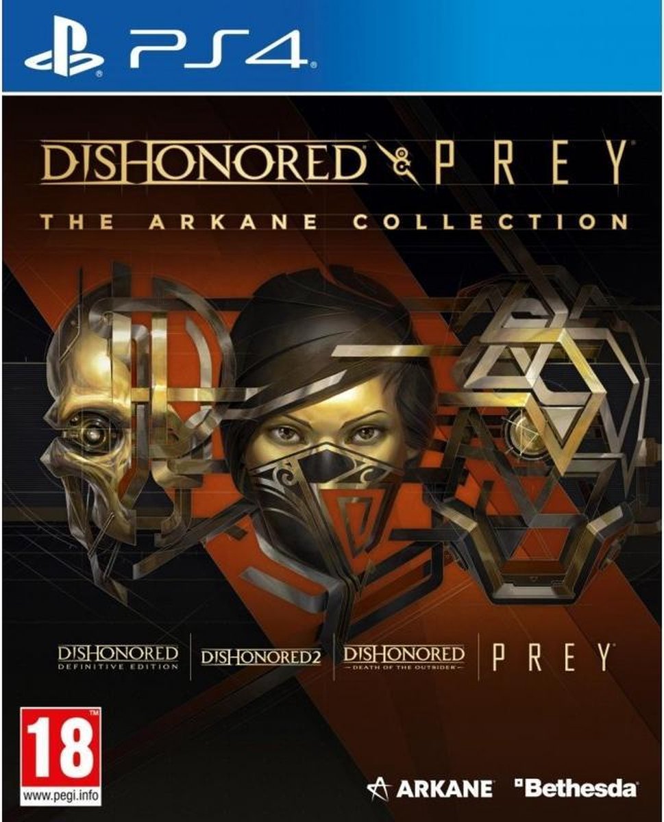 Bol Com Dishonored And Prey The Arkane Collection Ps4 Games