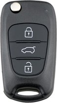 KIA 3-knops klapsleutel behuizing / sleutelbehuizing / sleutel behuizing - autosleutel - klapsleutel
