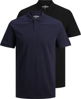 JACK&JONES JJEBASIC POLO SS 2PK MP Heren Poloshirt - Maat XXL