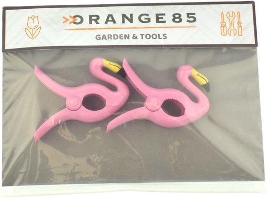 Orange85 Knijpers voor Strandlaken - Flamingo - Roze - 2 Stuks - Klemmen |  bol.com
