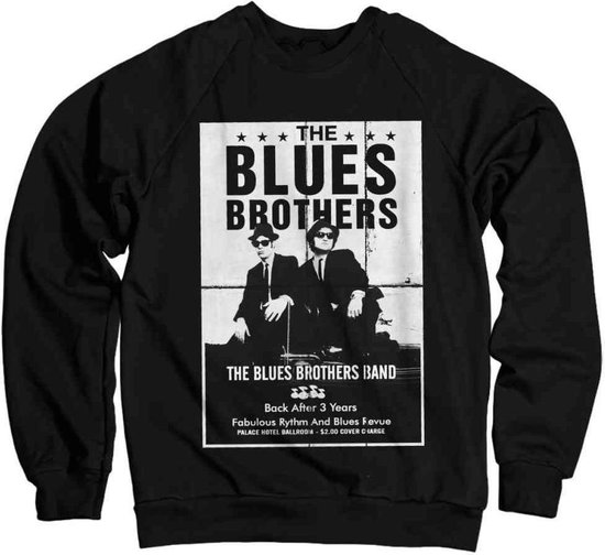 The Blues Brothers Sweater/trui -M- Poster Zwart