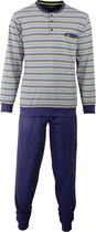 Paul Hopkins Heren Pyjama Crown Blauw PHPYH1702A Maten: S