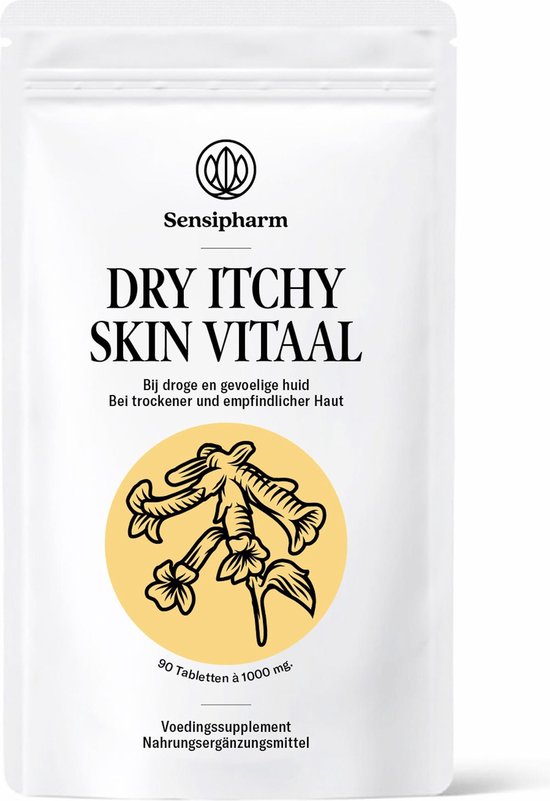 Sensipharm Dry Itchy Skin Vitaal - Voedingssupplement bij Eczeem,  Psoriasis, Droge... | bol.com