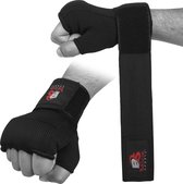 Inner Gloves / Binnenhandschoenen | Katoenen handschoen en halfverband | Meerdere kleuren | Vuist- en duimbeschermer voor boksen Sparring Muay Thai Kickboxing MMA Martial Arts en Fight Training  -  Maat: Large