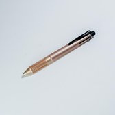 Uni ball Jetstream 4&1 Metaal Editie - Multipen/Vulpotlood - Roze goud