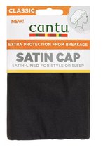Cantu Satin Cap For Style Or Sleep - Bonnet de couchage en satin - Bonnet de couchage - Satin - Adultes - Contre les cheveux abîmés - Contre les cheveux secs - Protège les tresses