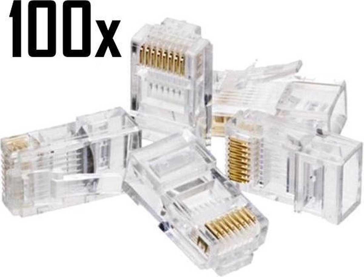 LOT DE 20 CONNECTEURS RJ45 UTP Cat6