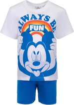 Disney kinder  shortama Mickey Mouse - Grijs  - 116
