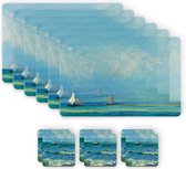 Ensemble de sous-verres Van Gogh Seascape Seascape