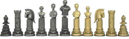 Afbeelding van het spel Romeinse buste stukken - Klassiek goud zilver