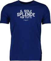 Cavallaro Napoli - Heren T-Shirt - Solemio - Marine Blauw - Maat L