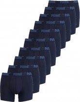 Puma Basic Boxershort 10-Pack Navy - Puma Onderbroek Heren - Multipack - Maat XXL
