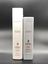 L'anza Healing Colorcare set Silver - Preserving Shampoo - 300 ml en Silver Brightening Conditioner 250 ml - no yellow -