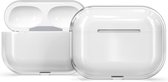 kwmobile hoes voor Apple AirPods Pro - Hardcover beschermhoes in transparant - Voor oordopjes