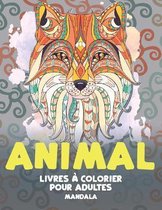 Livres a colorier pour adultes - Mandala - Animal