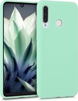 kwmobile telefoonhoesje voor Huawei P30 Lite - Hoesje voor smartphone - Back cover in pastelgroen