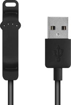 Câble de charge USB kwmobile pour Polar Unite - câble de suivi de fitness - noir