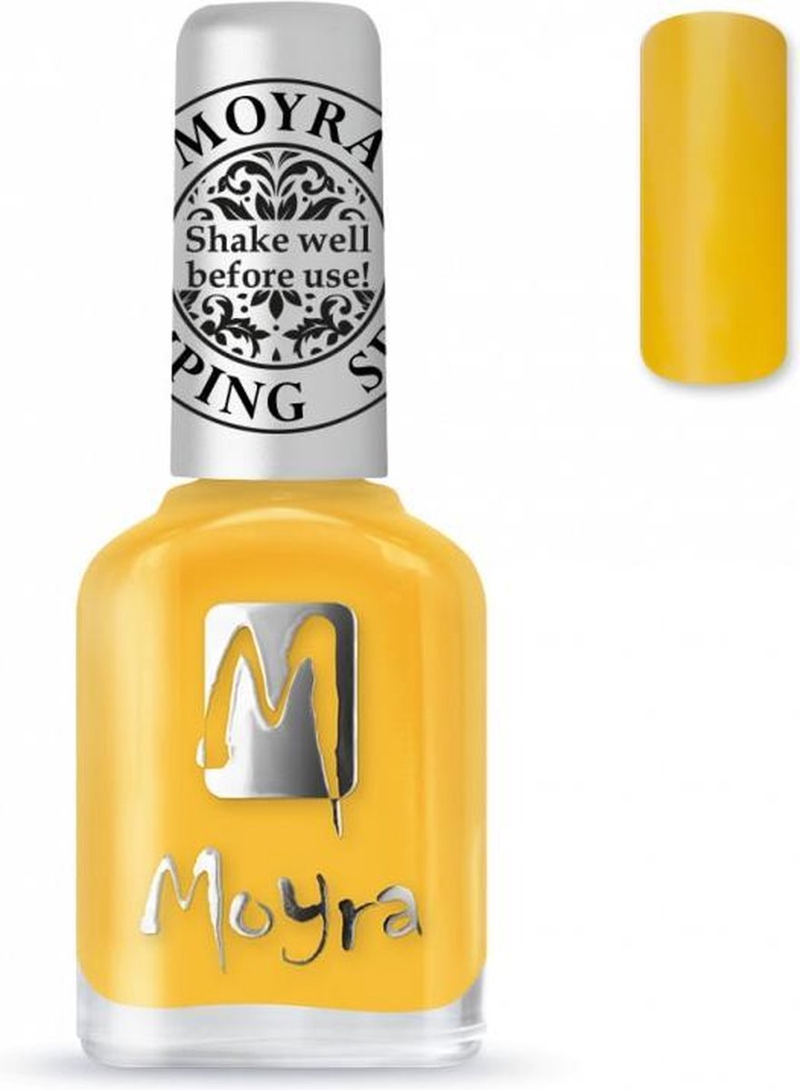 Goedkoopste Moyra Stamping Nail Polish 12ml SP12 YELLOW