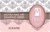 Moyra Scraper voor stamping 01 Light Pink