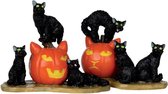 Lemax - Halloween Cats -  Set Of 2 - Kersthuisjes & Kerstdorpen