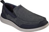 Skechers Lenton instappers blauw - Maat 45