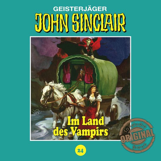 John Sinclair, Tonstudio Braun, Folge 24: Im Land des Vampir ... - cover