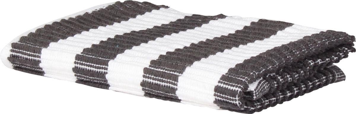 Livello Vaatdoek 100% Katoen Wit-grijs 32x32 (12 stuks)