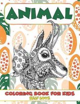Self Love Coloring Book for Kids - Animal