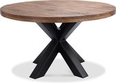 Happy Tables - Eettafel Mangohout Rond ⌀130cm