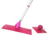 Aqua Laser Vloermop | Microvezelmop | Spray Clickball – Roze