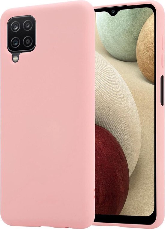 honing premie Rennen Samsung A42 Hoesje - Samsung galaxy A42 5G hoesje roze siliconen case cover  | bol.com