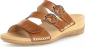 Gabor 63.733.24 - dames slippers - bruin - maat 39