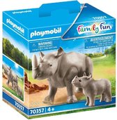 PLAYMOBIL Family Fun Nijlpaard met baby - 70354 | bol.com