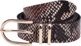 Elvy Fashion- Snake Belt Women 30495 - Python - Size 75