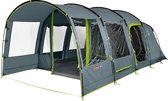 Coleman Vail 4L Tunneltent - Familietent - tent 4 persoons - XXL slaapcabines - Grijs/Groen