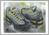 Air max 95 og neon painting (reproduction) 71x51cm