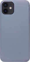 ADEL Premium Siliconen Back Cover Softcase Hoesje Geschikt voor iPhone 12 Mini - Lavendel