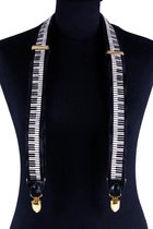 Bretels, pianotoetsen