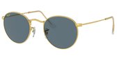 Ray Ban ROUND METAL (RB3447 - 9196R5) Legend Gold - Blue