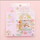 Stickertjes - seal bits| Kawaii - vruchten | 8 soorten stickers in verpakking | 40 stickers