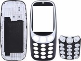 Volledige behuizing behuizing met toetsenbord voor Nokia 3310 (zwart)