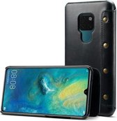 Oil Wax Koeienhuid Horizontale Flip Leren Case voor Huawei Mate 20, met kaartsleuven en portemonnee