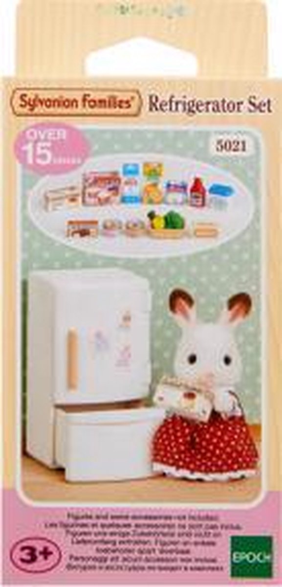 Sylvanian 5021 familles-réfrigérateur Set-Mini-poupée 