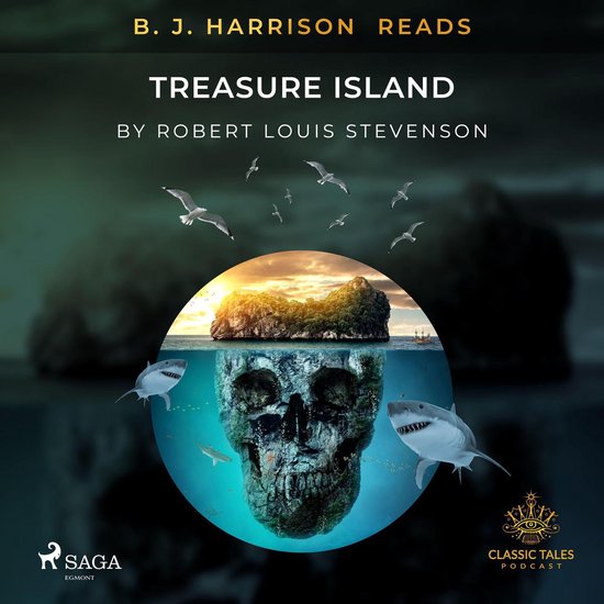 B. J. Harrison Reads Treasure Island - cover