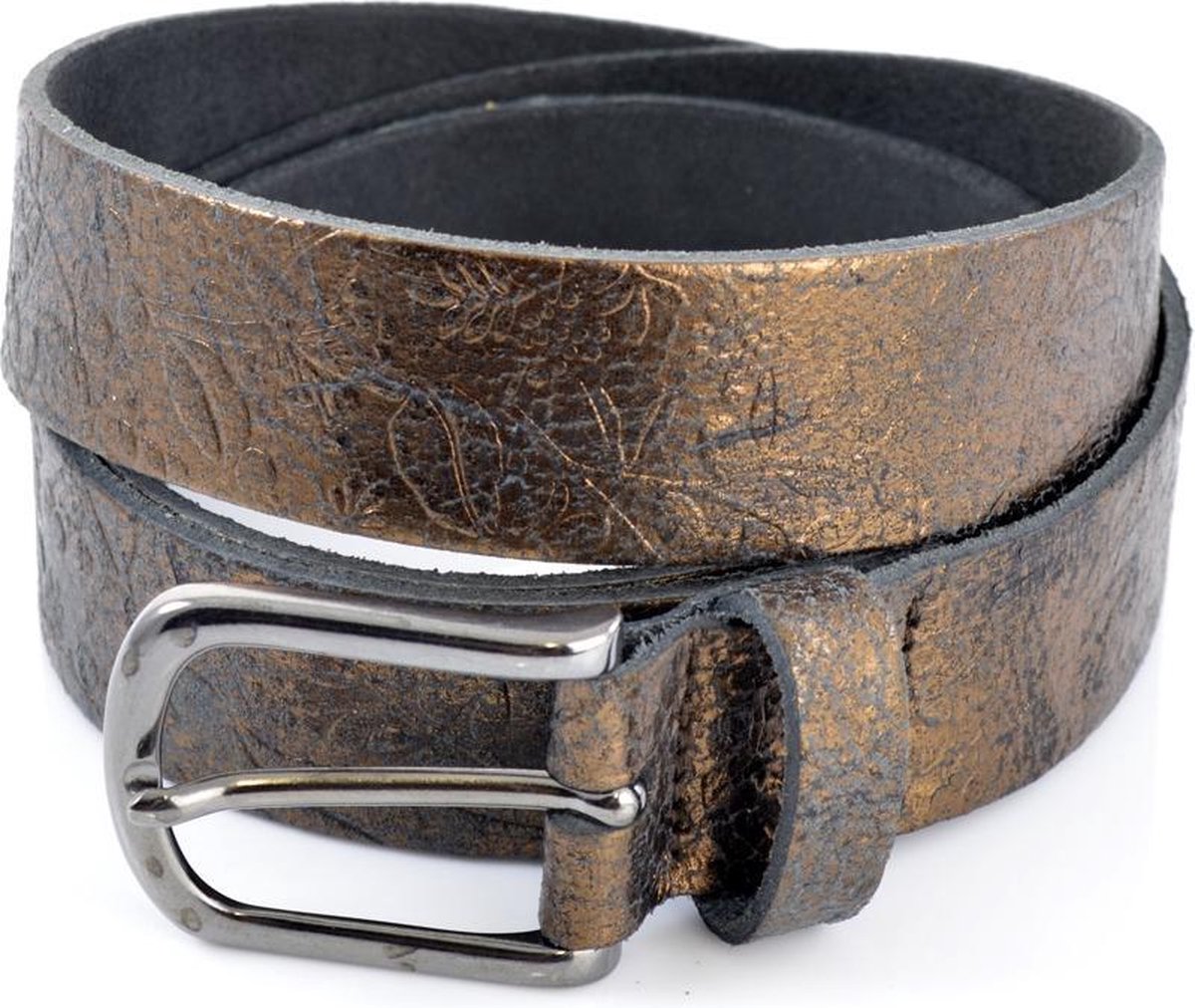 Smalle Riem Echt Leer - Vierkante Gesp - Fana Bags Smalle Riem Echt Leer - Vierkante Gesp - Fana Bags